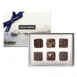 ［カカオサンパカ］カカオの旅 セレクション 6個入（6種）