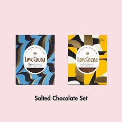 ［ラブココア］マルドンシーソルト使用・塩チョコセット