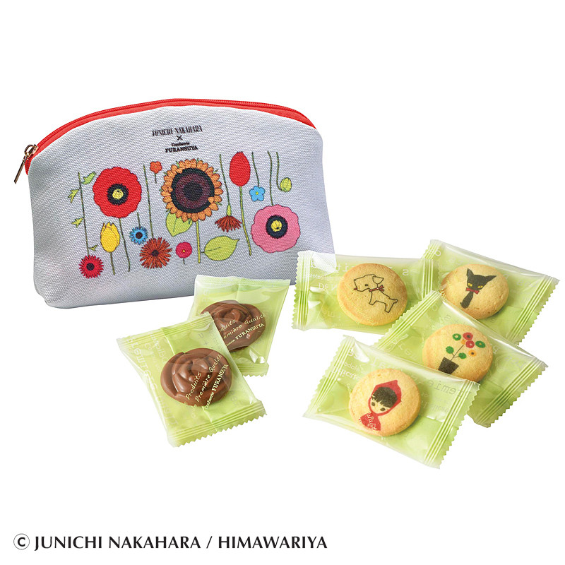 中原淳一×Confiserie FURANSUYA（コンフィズリーフランス屋）］ポーチ