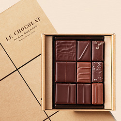 ［ル・ショコラ・アラン・デュカス］デクヴェルト詰め合わせ 9個入り