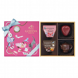 ［ゴディバ］アリスのティーパーティ アソートメント 4粒入