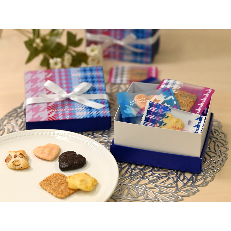 赤坂柿山］レトロスクエアボックス - 2026バレンタインお届けギフト