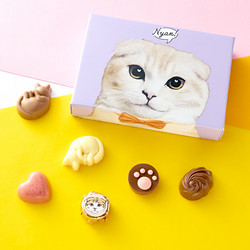 ［メリーチョコレート　ねこみゃみれ］にゃそーてっどチョコレート