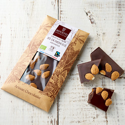 ［ボヴェッティ］オーガニック ダークチョコレート アーモンド