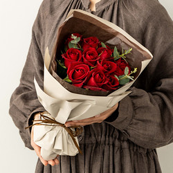 ［ホシファーム］フリルブーケ ルージュ 12本【送料込み】