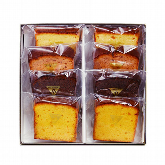 ［京橋千疋屋］フルーツパウンド 8個入り