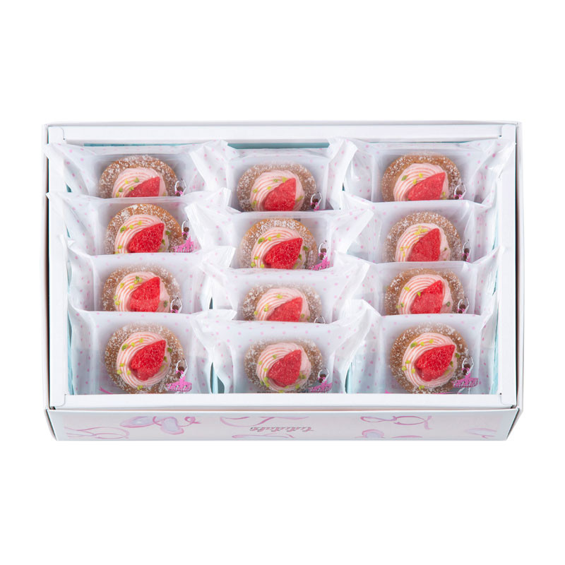 ［ボンシャペリー］チュチュタルト フレーズ 12個入【船橋店より発送】