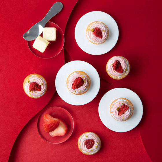 ［ボンシャペリー］チュチュタルト フレーズ 12個入【船橋店より発送】