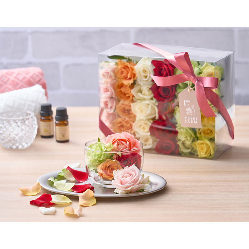 ホシファーム］生花バラ デコレーションローズ フラワーシャワー・バス