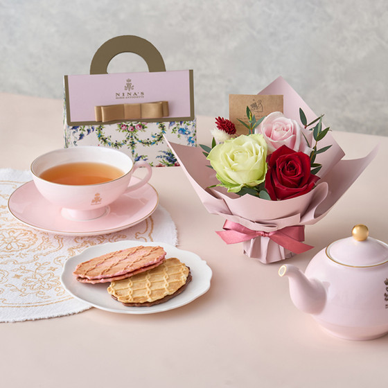 ホシファーム］ミニアレンジメントカラフル＆ニナスオリジナル