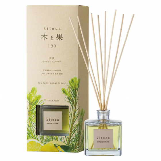 ［カリス成城］木と果　リードディフューザーティートリー＆グレープフルーツ