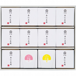 〈和楽子屋〉2種ソースの杏仁豆腐