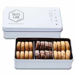 〈ナッツラボ〉NUTS LAB缶 クッキー3種