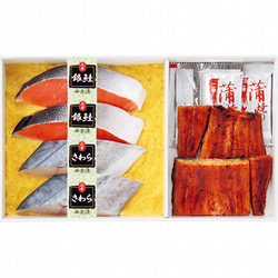 〈二幸〉西京漬・うなぎ蒲焼詰合せ