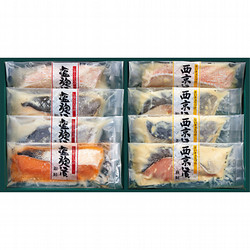 〈魚勢〉塩麹漬・西京漬詰合せ