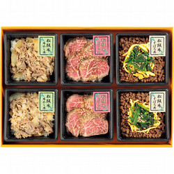 〈二幸〉松阪牛丼ぶりセット