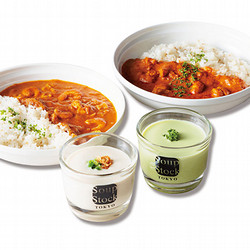 〈スープストックトーキョー〉夏のカレーと冷たいスープセット