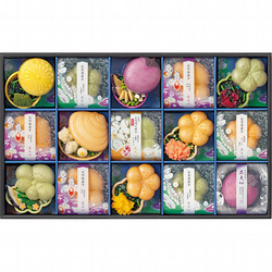 〈京洛 辻が花〉京のお茶漬とお吸物 夏の彩り最中詰合せ