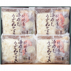 〈京料理 美濃吉〉冷やしうどんのすき