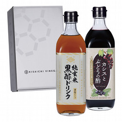 ［私市醸造株式会社］飲む酢セレクション「ビネガードリンク2種セット」