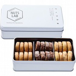 〈ナッツラボ〉NUTS LAB缶 クッキー3種