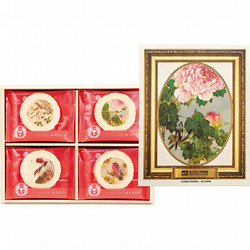 東京国立博物館 限定ギフト〈志ま秀〉『赤坂離宮花鳥図画帖』 えびチーズサンド