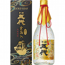 鹿児島〈さつま五代〉金箔入り芋焼酎
