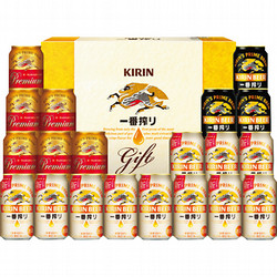 〈キリン〉一番搾り3種飲みくらべセット プレミアム・黒ビール入り