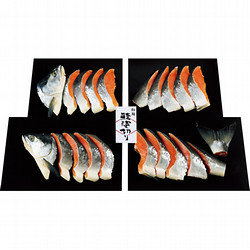 紅鮭新巻姿切り（甘塩味）