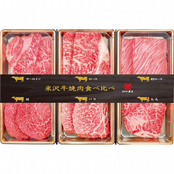 〈米沢牛黄木〉米沢牛焼肉食べ比べセット