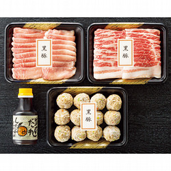 鹿児島黒豚しゃぶしゃぶ・肉だんごセット