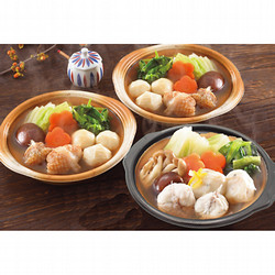 〈関とら本店〉レンジで簡単 個食鍋2種3個セット