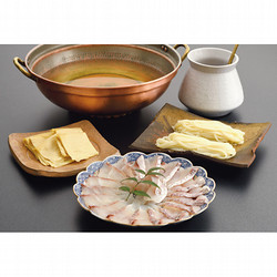 〈祇園 中村楼〉天然鯛と京湯葉の出汁しゃぶ