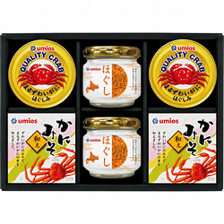 Umios蟹・かにみそ缶詰・蟹瓶詰合せ