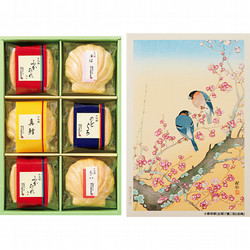 東京国立近代美術館 限定ギフト〈久右衛門〉『鷽二羽と紅梅』本格和風だし お吸物詰合せ