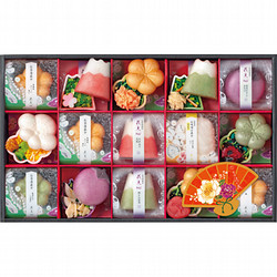 〈京洛 辻が花〉京のお茶漬とお吸物 迎春最中詰合せ