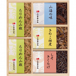 〈小倉屋山本〉ちりめん山椒 昆布詰合せ
