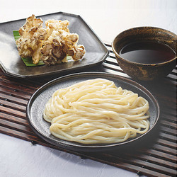 〈水沢うどん大澤屋〉水沢うどん舞茸天セット