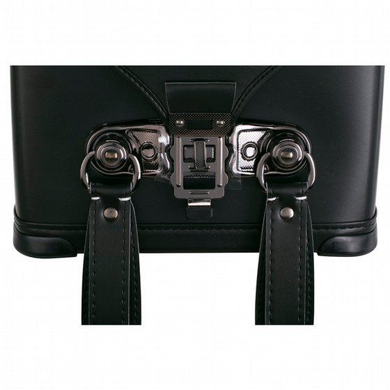 ふわりぃ］ジップ男児 ブラック／ブラック - 2026 東武のランドセル