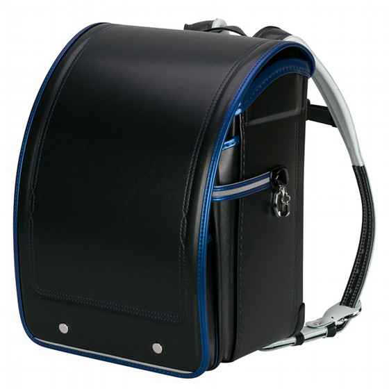 ふわりぃ］グランコンパクト男児 ブラック×メタリックブルー【ご優待