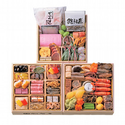 能登半島 和倉温泉 加賀屋 （和） 三段重「きらめき」