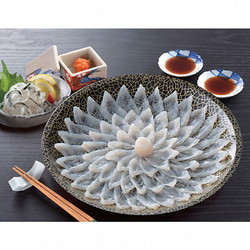 関とら本店 とらふく刺身セット