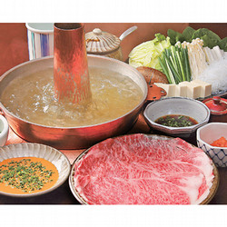 日本料理しゃぶしゃぶ ざくろ 黒毛和牛ロースしゃぶしゃぶセット