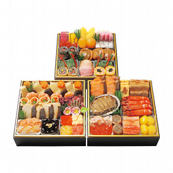 【池袋店舗お渡し】京・料亭 わらびの里 （和） 三段重
