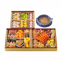 【池袋店舗お渡し】中国料理 謝朋殿 （中） 三段重