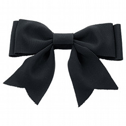 ［Oeuf＋（ウフプラス）］ウフプラスランドセル用リボン（ブラック）