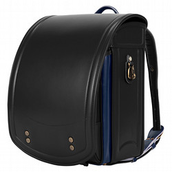 ［KIDs AMI（キッズアミ）］メモリーズタウン（ブラック×マリンブルー）