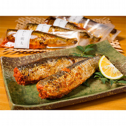 福岡・「ウエダ」焼きいわし明太子