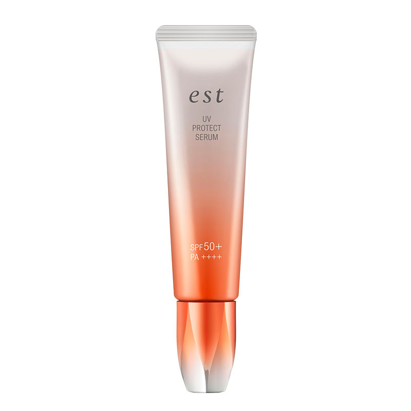 〈新品と使用中２本〉estエスト　日中用美容液　UVプロテクトセラム エスト］ エスト UV プロテクト セラム - Cosmetic@TOBU - 【公式