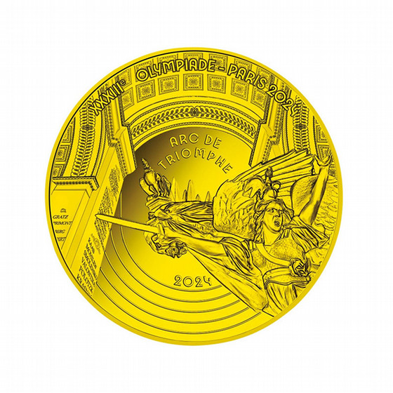 ［ＳＧＣゴールドショップ］50ユーロ金貨＜エトワール凱旋門＞
